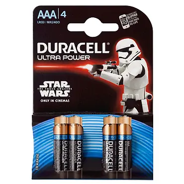 Batteri Duracell 4-pk AAA, Ultra Power