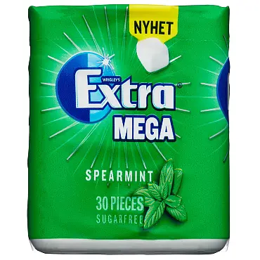 Extra Mega cubes 69 g Spearmint