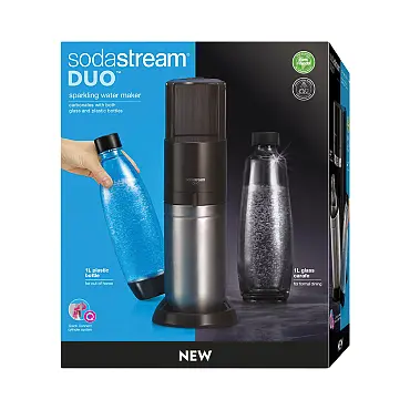 Sodastream Kullsyremaskin, Duo sort CQC