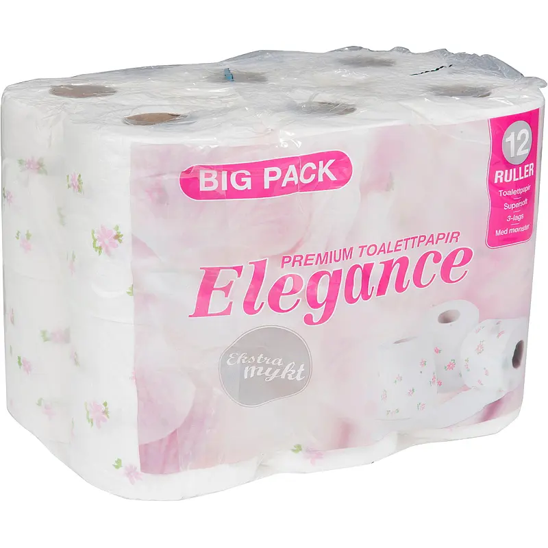 Toalettpapir 12-pk Soft, Elegance