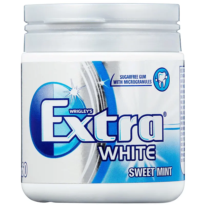 Extra 84 g boks White Sweet mint