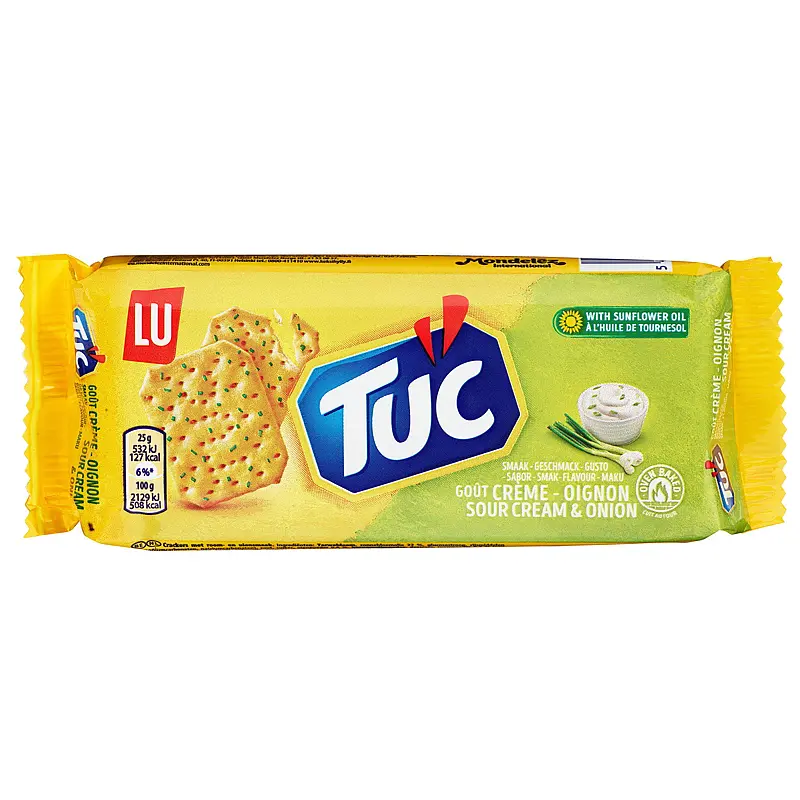 Kjeks Tuc 100 g sour cream & onion
