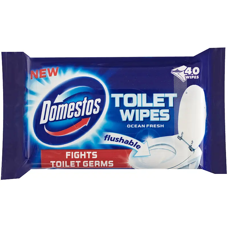 Toalettwipes 40 stk Domestos