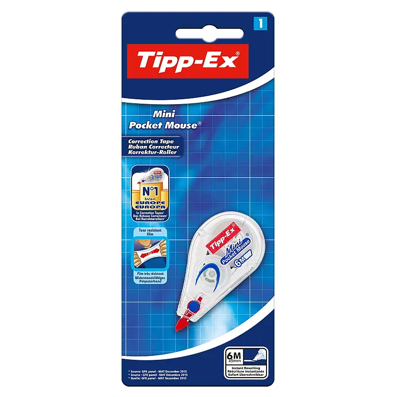 Bilde av Korrekturtaperull Tipp-Ex mini pocket mouse