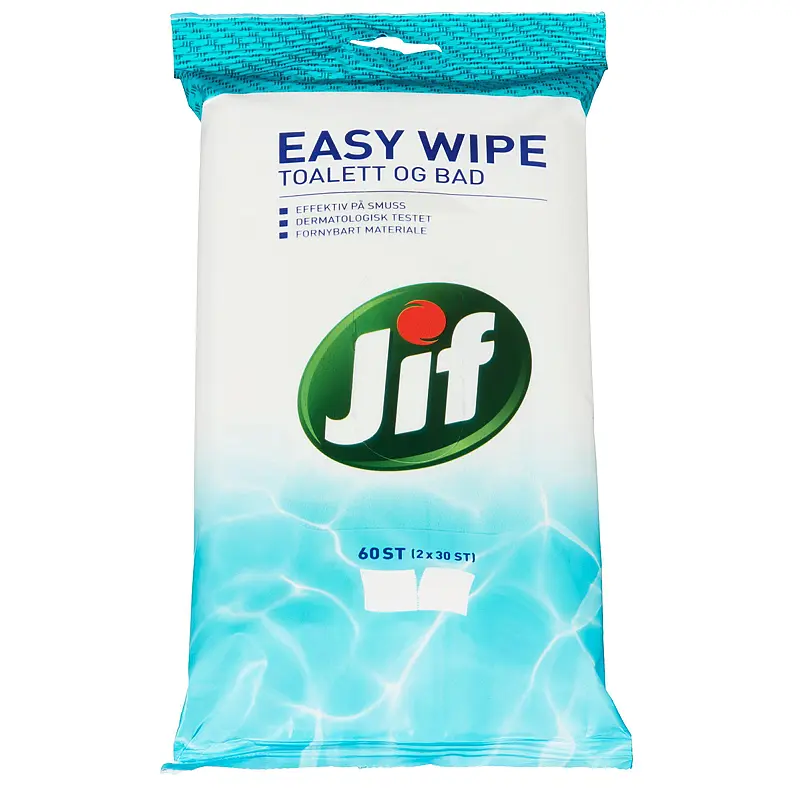 JIF Easy Wipe Toalett og bad