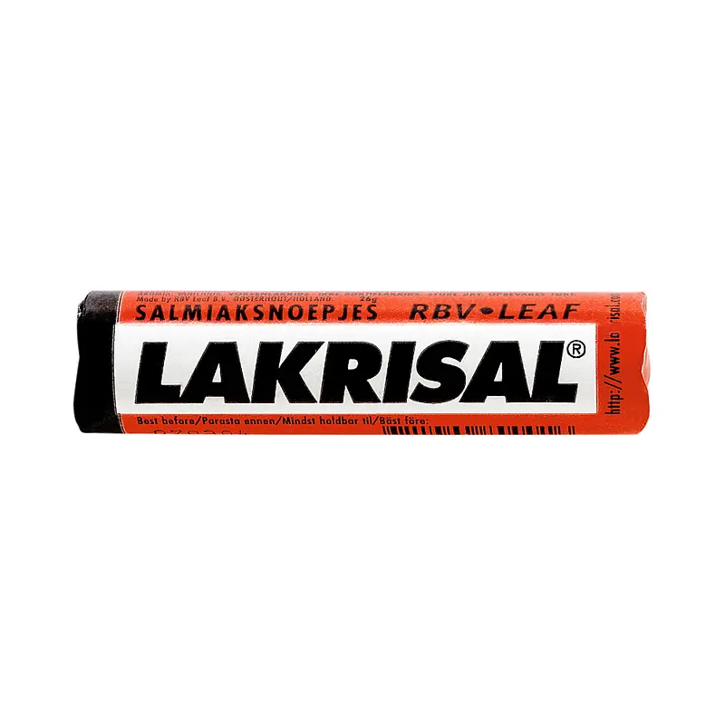 Lakrisal rull 25 g