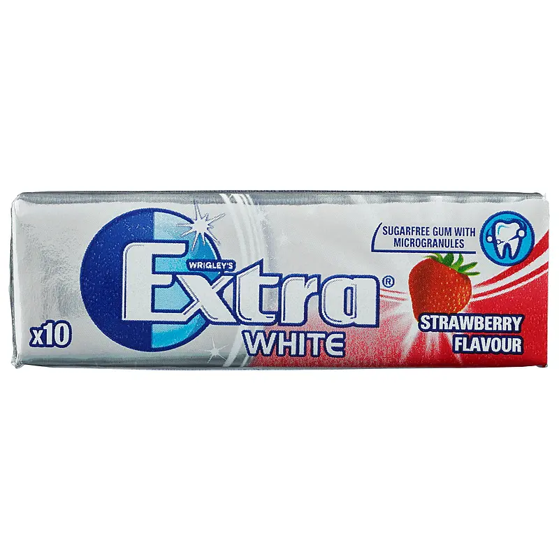 Extra 14 g Strawberry white