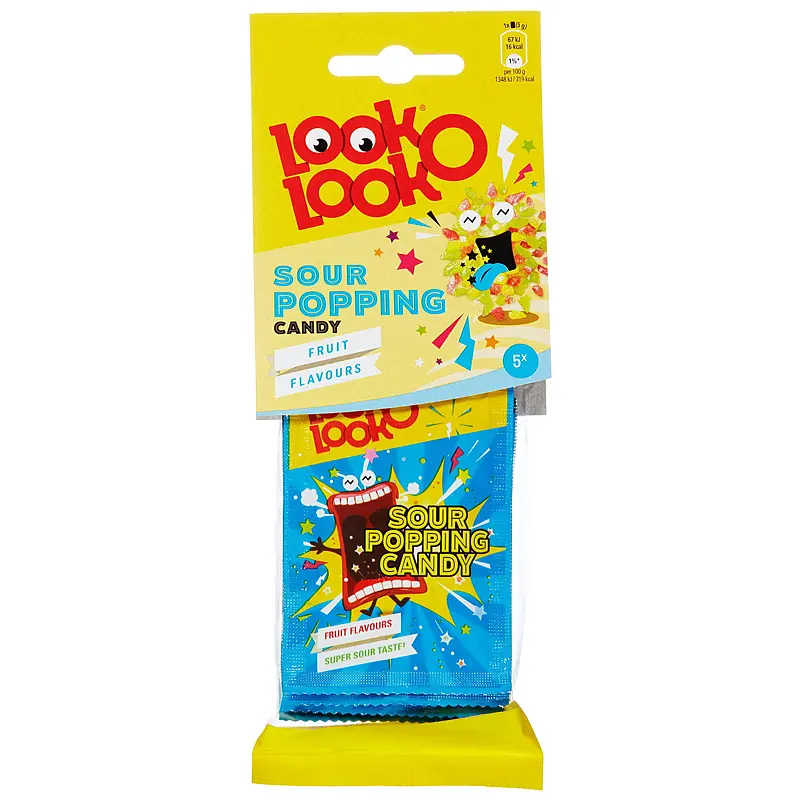 Popping candy 24 g sour Look O Lokk