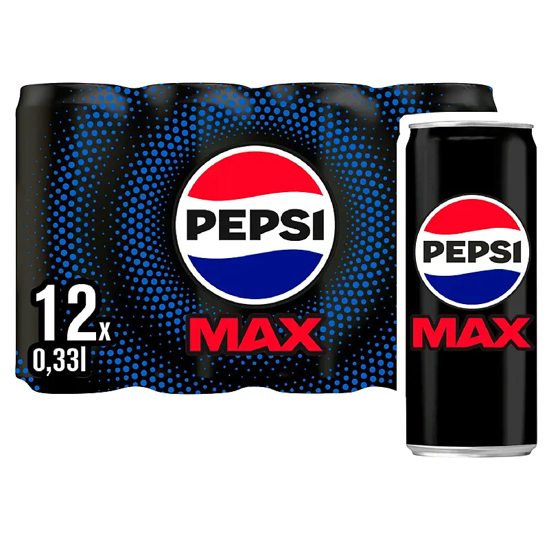 Pepsi Max 12x0,33 l boks