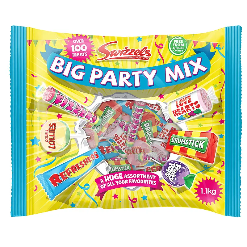 Bilde av Swizzels big party mix bag 1,1 kg