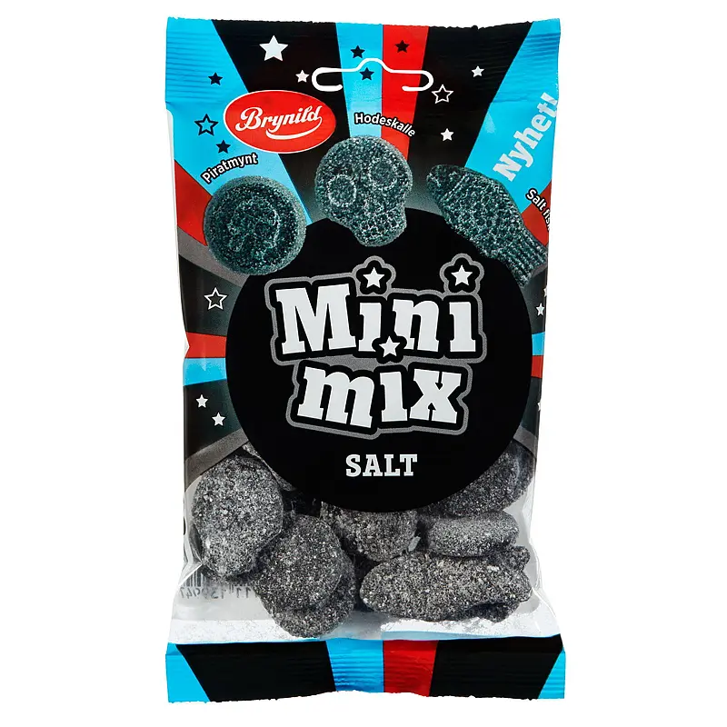 Minimix 100 g salt lakris Brynild