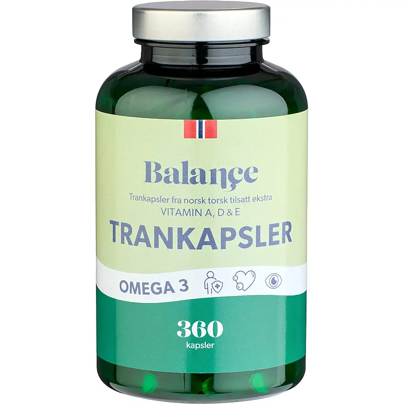 Bilde av Trankapsler 360 stk Trio balance